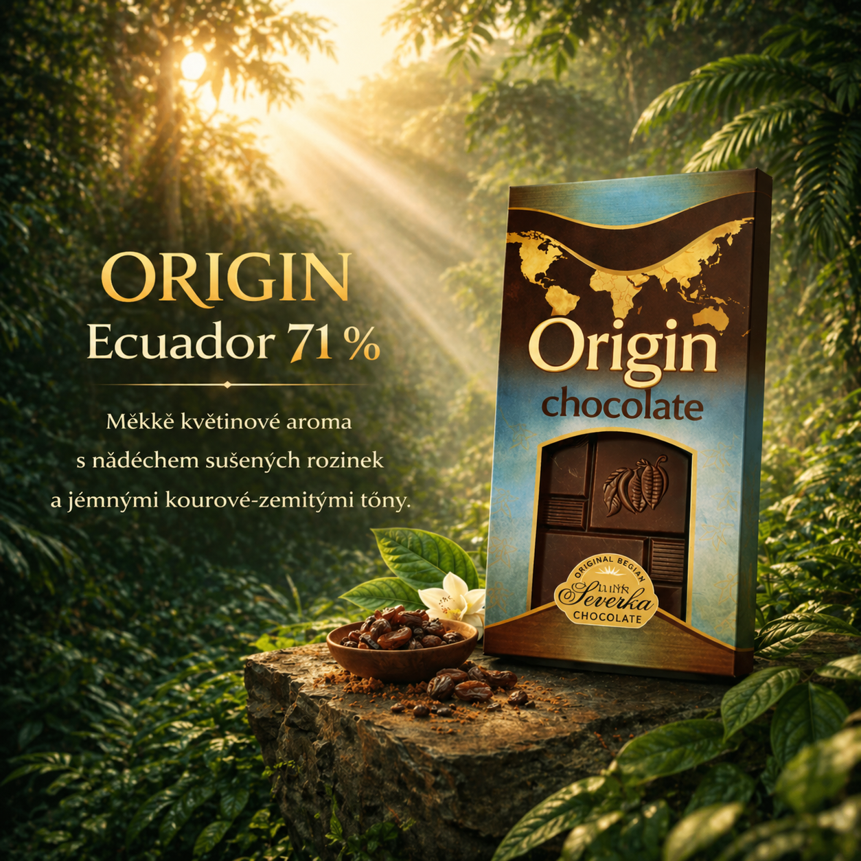 Čokoláda Origin tabulková