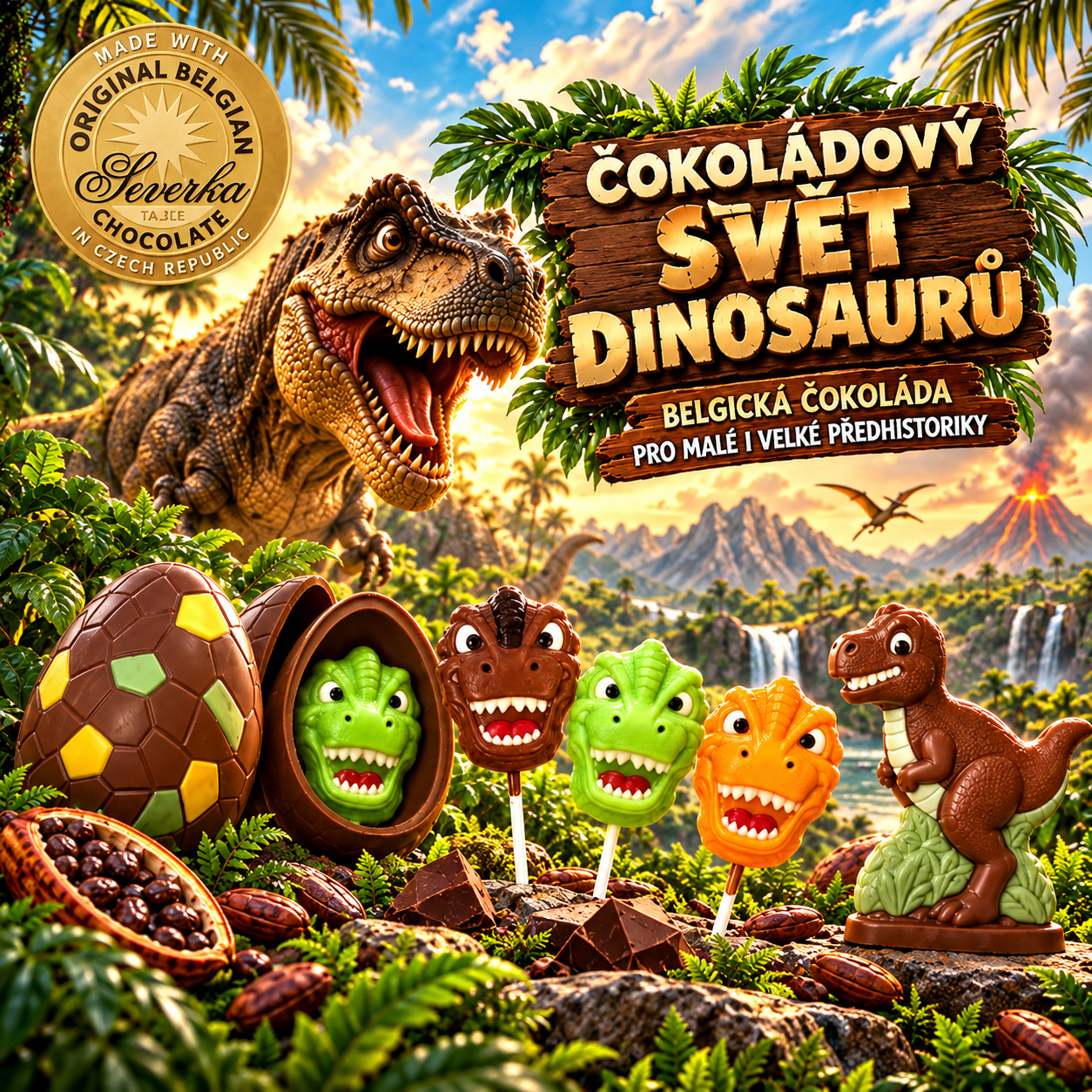 Dino svět čokolády